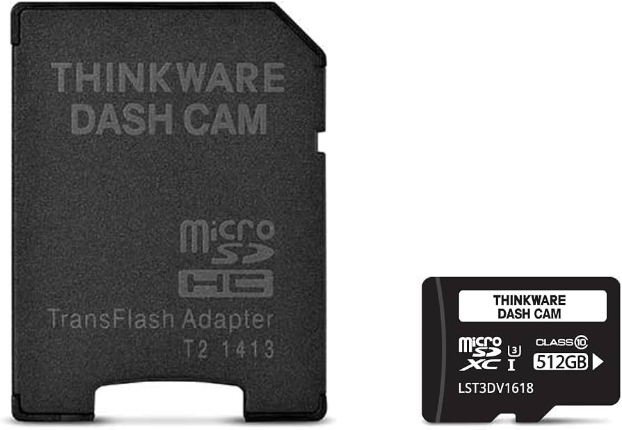 Thinkware 512GB MICRO SD CARD w/ READER & SOFTWARE