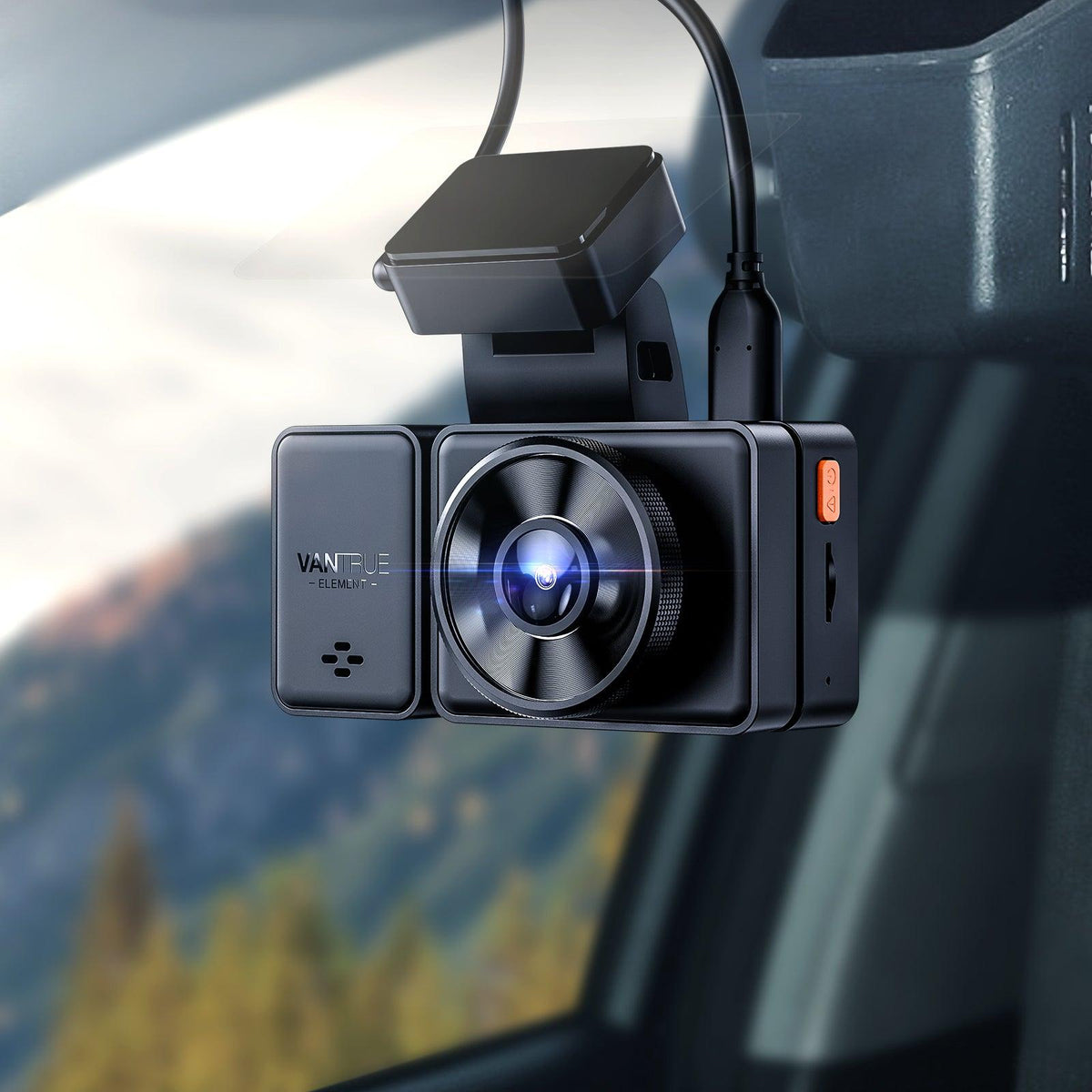 Vantrue Element 3 – 3-Channel Dash Cam
