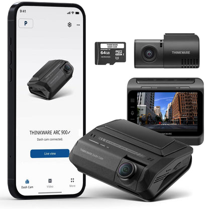Thinkware ARC 900 — 4K Front & 2K Rear Dash Cam