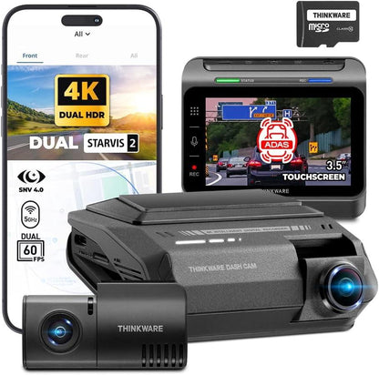 Thinkware ARC 900 — 4K Front & 2K Rear Dash Cam