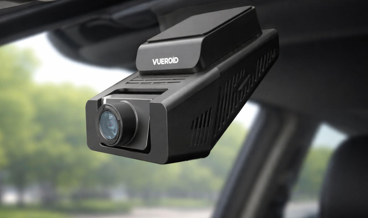 Vueroid D21 4K 2CH Dash Cam – 4K Front + Full HD Rear