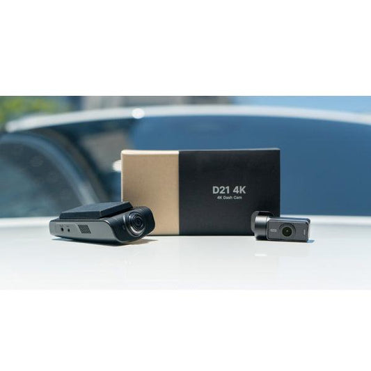 Vueroid D21 4K 2CH Dash Cam – 4K Front + Full HD Rear
