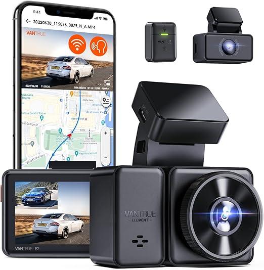 Vantrue Element 2 – 4K 2-Channel Dash Cam