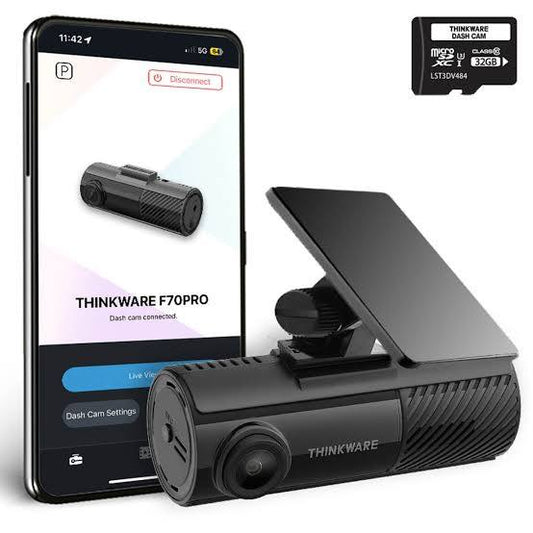 Thinkware F70 PRO 1080p Dash Camera with Wi-Fi & Bluetooth