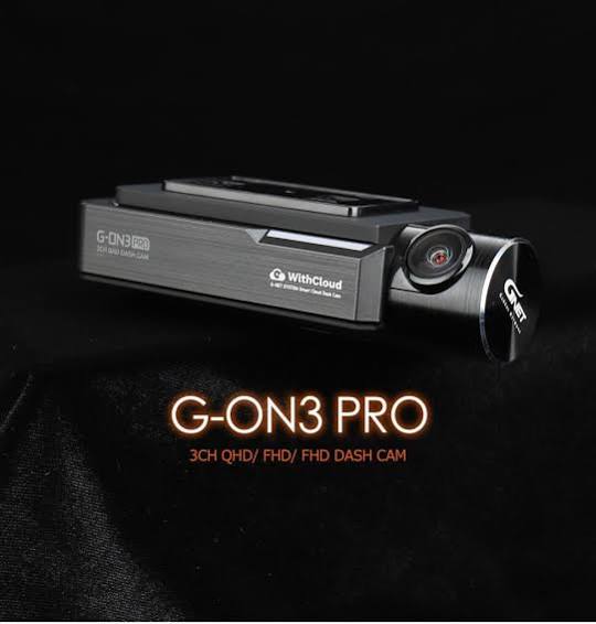 GNET G-ON3 PRO 3-Channel QHD Cloud Dash Cam