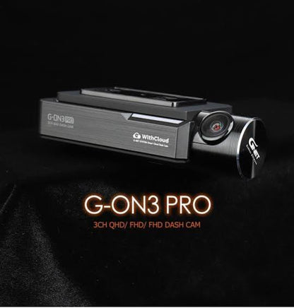 GNET G-ON3 PRO 3-Channel QHD Cloud Dash Cam