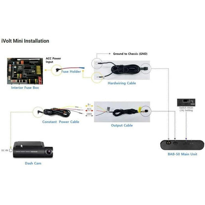 Thinkware iVolt Mini TWA-EXBH External Dash Cam Battery (BAB-50)