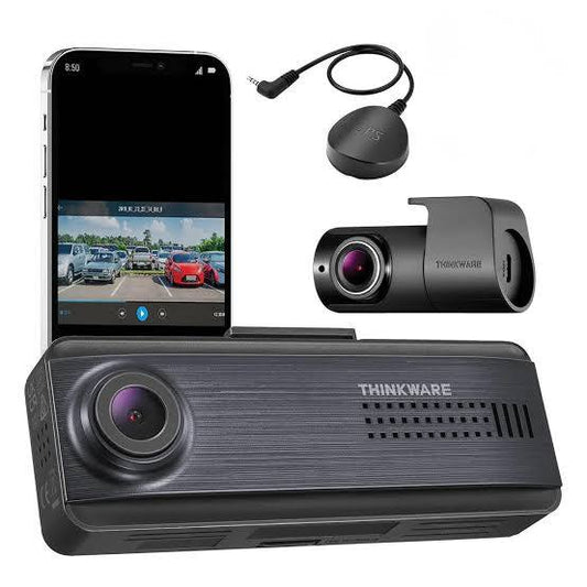 Thinkware Q200 PRO Dual-Channel 2K QHD Dash Cam Bundle with GPS and Hardwire Kit
