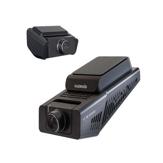 VUEROID S1-4K-2CH Infinite – 4K Front + 2K Rear Dash Cam